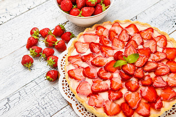 istock Homemade Strawberry cake 481192888