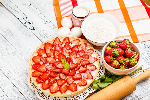 istock Homemade Strawberry cake 481193218