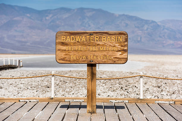 istock Badwater Basin Sign at Death Valley National Park 481194790
