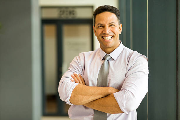 istock business executive looking at the camera 481195130