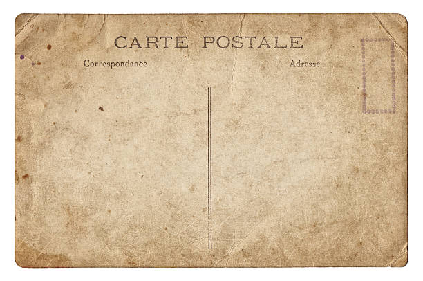 istock Blank old vintage postcard isolated 481198774