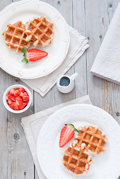 istock Liege waffles and strawberries 481198973