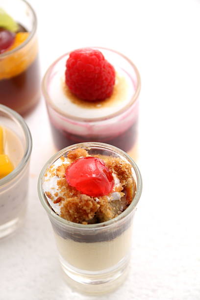 istock Sweet desserts in the glass 481199608