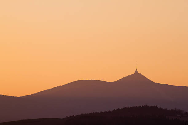 istock Sunset in mountains. Karkonosze Mountains, Czech Republic. 481200053