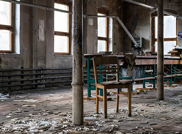 istock Chair in a factory 481201229