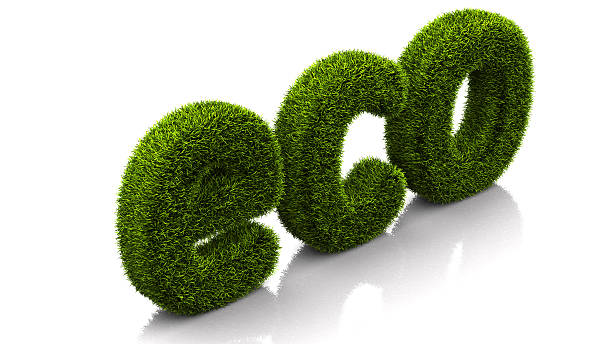 istock grassed conceptual word eco isolated on white background 481202976