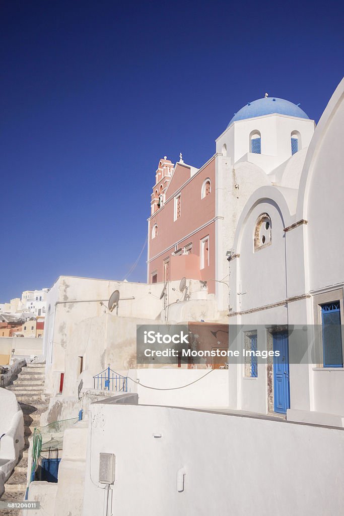 Oia w Santorini, Grecja - Zbiór zdjęć royalty-free (Architektura)