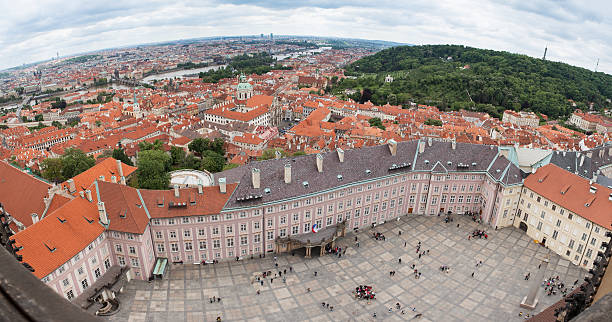 istock View of Prague Castle square 481204730