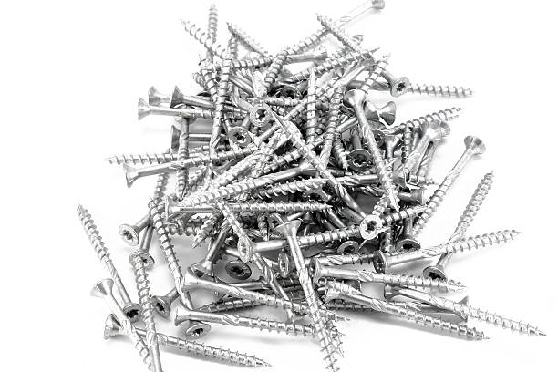 istock Pile of torx screws 481208076