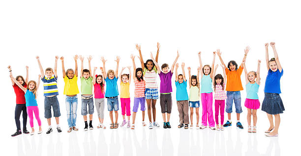 istock Group of happy children. 481208375