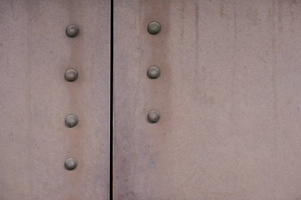 istock High res metal background with some rivets (3XL) 481208469
