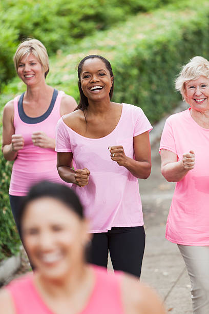 istock Breast cancer rally 481208693