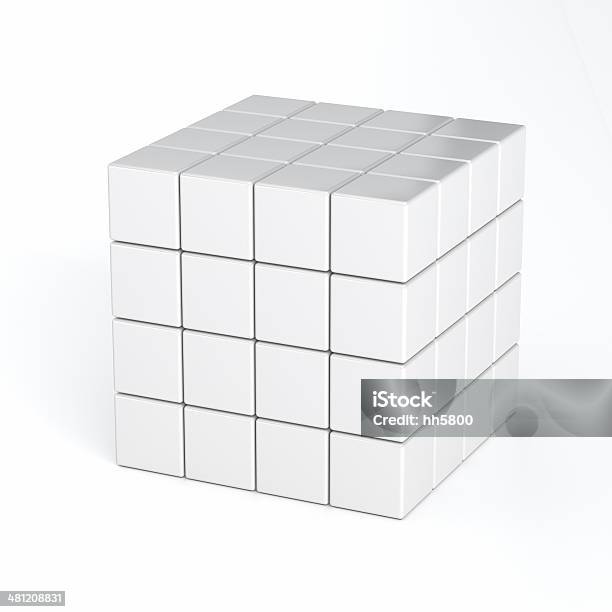 Cubes Stock Photo - Download Image Now - Puzzle Cube, Cube Shape, Blank