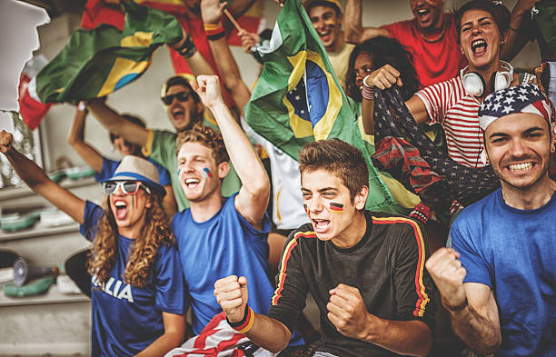 istock world supporter at the soccer stadium 481209671