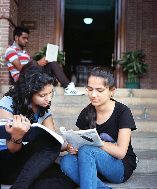 istock Team of university students in the college. 481212235