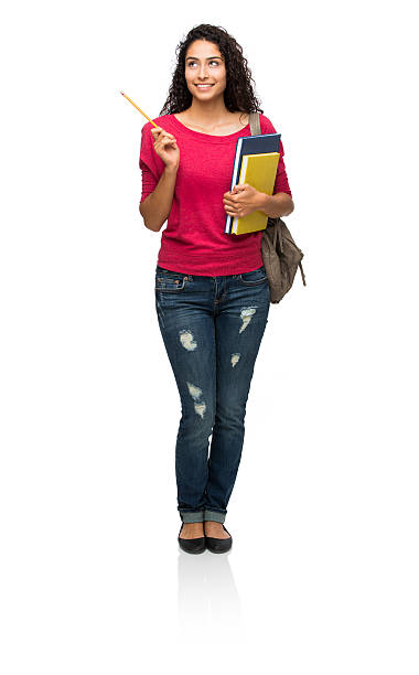 istock Smiling female college student 481212548