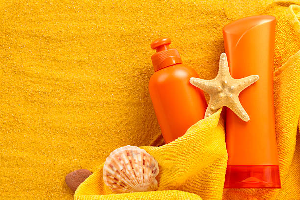 słońce produktów. - shell starfish orange sea zdjęcia i obrazy z banku zdjęć