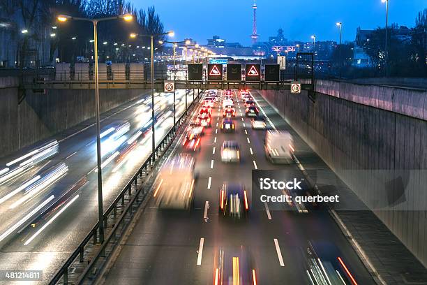 Deutsche Autobahn A100 In Berlin Stockfoto und mehr Bilder von Berlin - Berlin, Deutsche Autobahn, Abenddämmerung