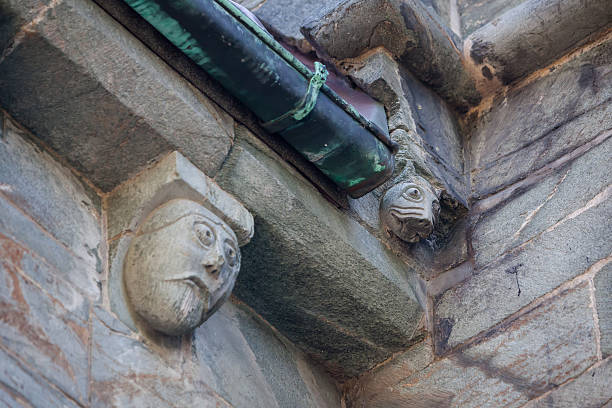 istock Elements of Nidaros Cathedral in Trondheim, Norway 481215840