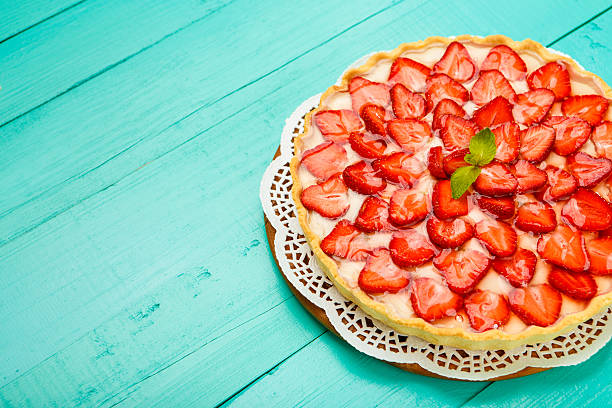 istock Homemade Strawberry cake 481215990