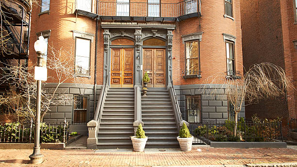 istock residential buildings in Boston 481216639