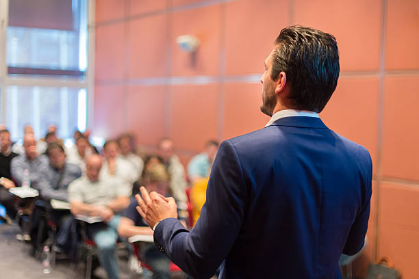 istock Speaker at Business Conference and Presentation. 481226828
