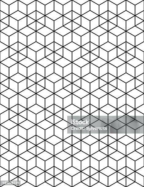 Rhythmic Contrast Textured Endless Pattern Continuous Stock ...
