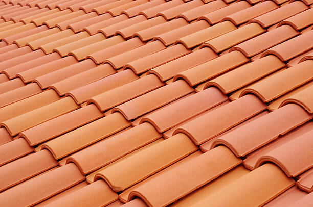 istock New roof with ceramic tiles 481230114