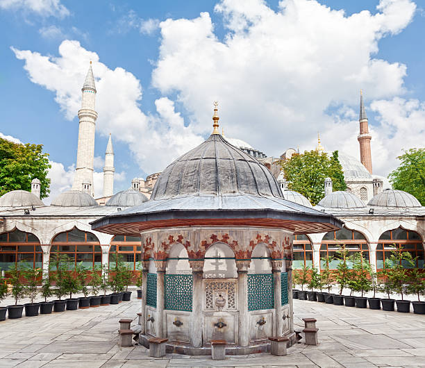 istock Sokollu Mehmet Pasha Camii courtyard 481236971