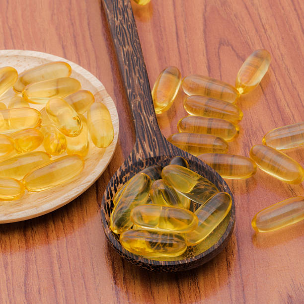 istock Fish oil omega 3 481239474