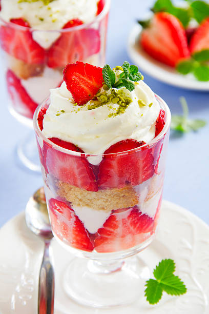 istock dessert with cookies, strawberries 481240027