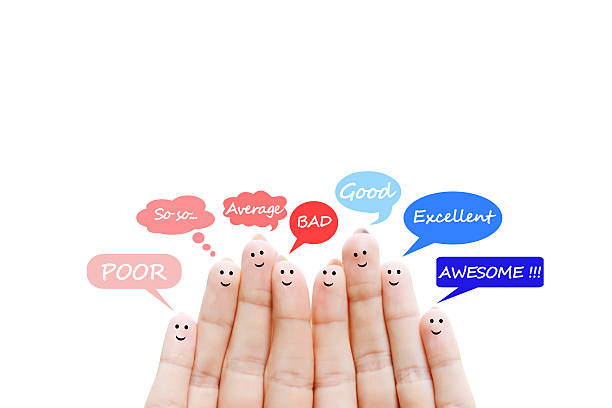 istock Happy human fingers suggesting feedback and communication concept 481243724