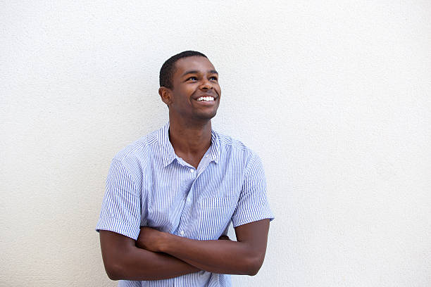 istock Handsome young african american man smiling 481244684