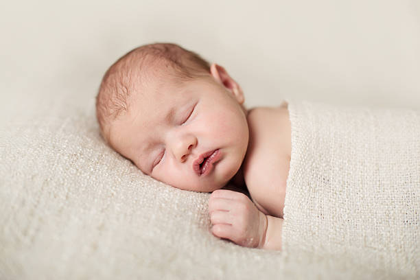 istock Sleeping newborn baby girl 481245055