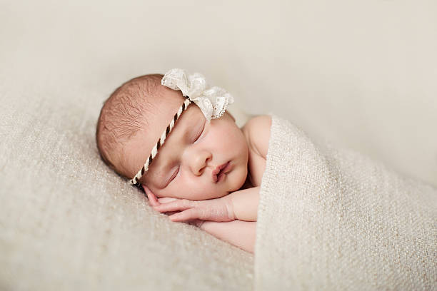 istock Sleeping newborn baby girl 481245065