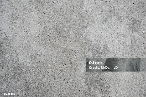 Concrete Patio Fill Stock Photo - Download Image Now - Textured, Textured Effect, Concrete