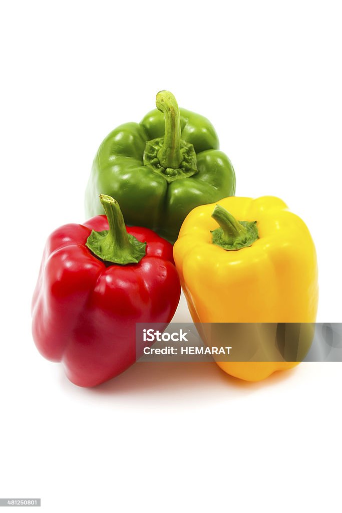Bell Peppers red, green and yellow Bell Peppers Bell Pepper Stock Photo