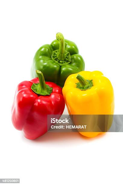 Bell Peppers Stock Photo - Download Image Now - Bell Pepper, Clipping Path, Cut Out