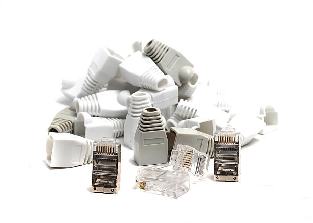 istock RJ-45 connector and caps 481252406