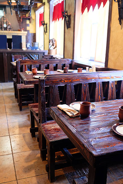 istock interior of the restaurant 481255370