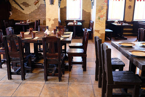 istock interior of the restaurant 481256490