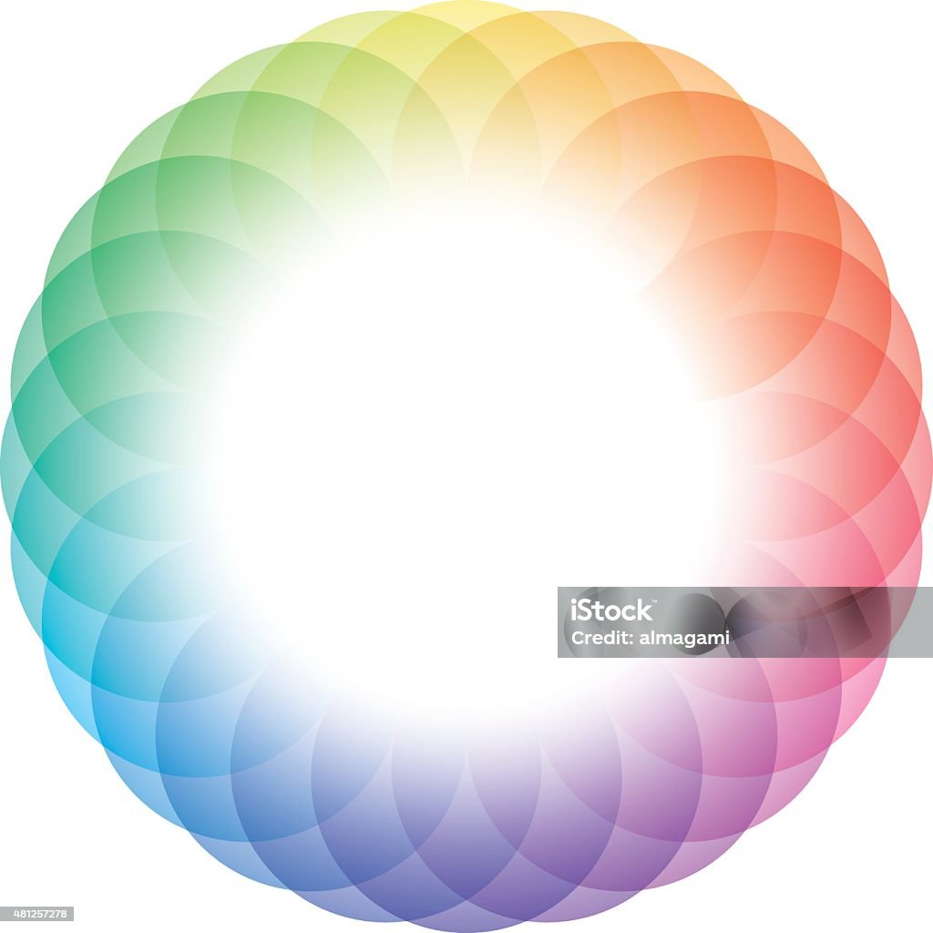 Color Wheel Frame Background. Color Wheel Frame Background. Vector Eps10.Please see similar images in my portfolio. Circle stock vector
