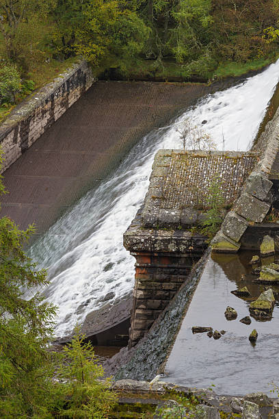 istock Unfinished Dam foundations Dol-y-Mynach. 481257746