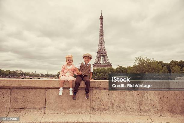 From Paris With Love Stock Photo - Download Image Now - Paris - France, Child, Old-fashioned