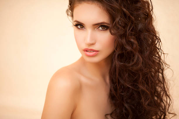 istock Beautiful woman on light background 481259375