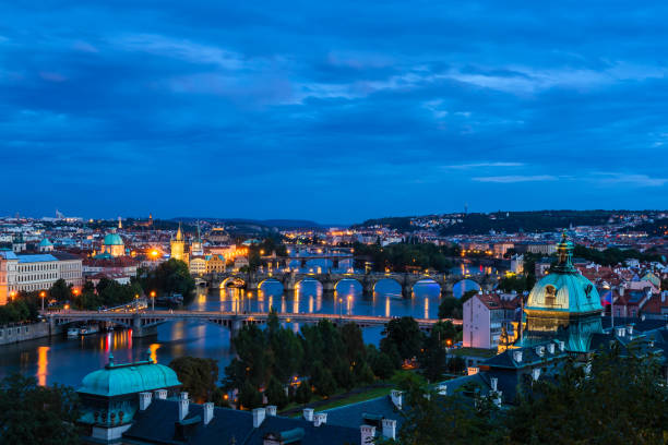 istock Prague Bridges at twilight, Prague 481259994
