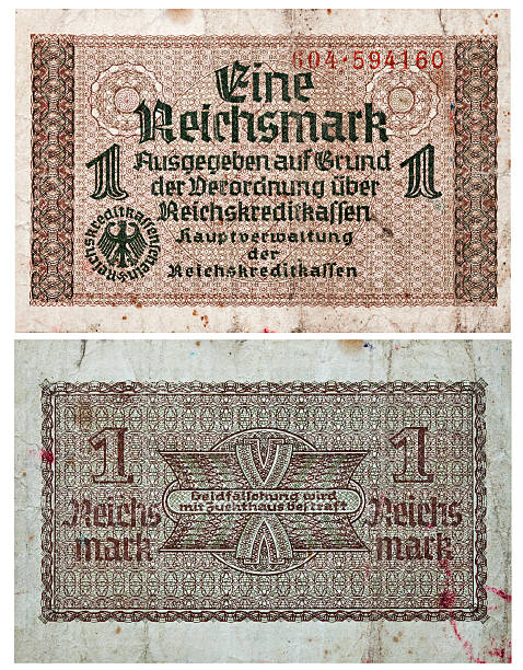 istock One Reichsmark 1938-1945 banknote 481267919