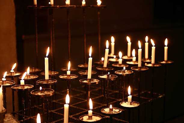 istock Candles In Church 481268529