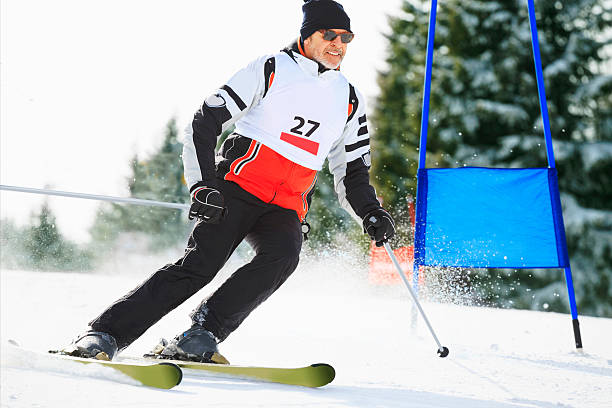 istock Giant slalom race - Snow Skiing 481276711
