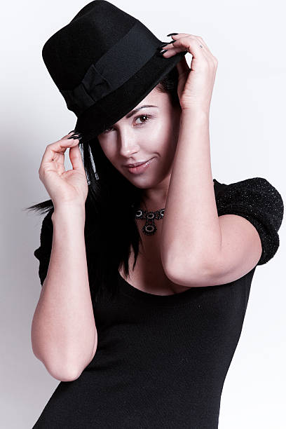 istock Beautiful woman in hat 481277021